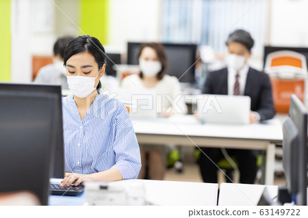 Office Business Mask Prevention Office Business Mask Prevention 63149722