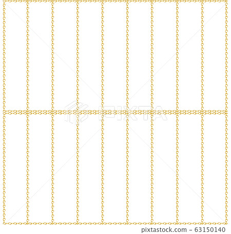Cells seamless pattern. Golden chain fence. Golden cage Cells seamless pattern. Golden chain fence. Golden cage 63150140