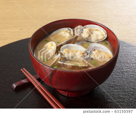 Clam miso soup Clam miso soup 63150397