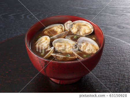 Clam miso soup Clam miso soup 63150928