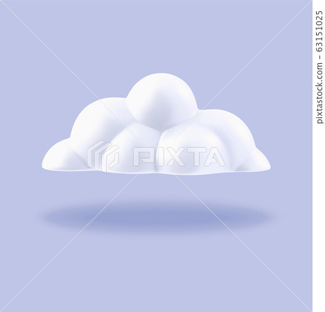 Lovely white cloud 63151025