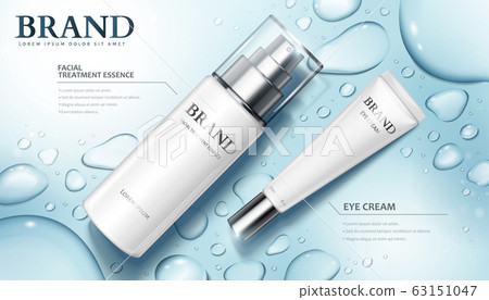 Moisture skincare product ads 63151047