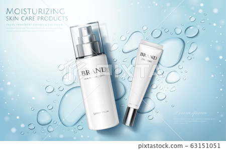 Moisture skincare product ads 63151051