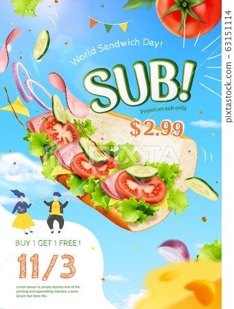 Fresh submarine sandwich ads Fresh submarine sandwich ads 63151114