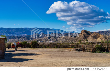 Tabernas desert, Desierto de Tabernas near 63152658