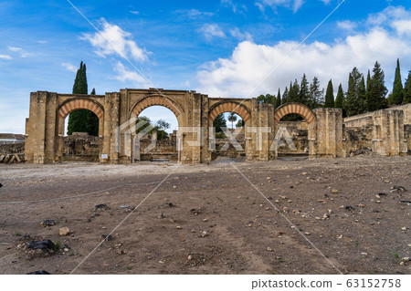 Palace of Medina Azahara near Cordoba in Palace of Medina Azahara near Cordoba in 63152758