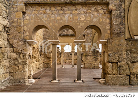 Palace of Medina Azahara near Cordoba in Palace of Medina Azahara near Cordoba in 63152759