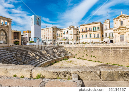 Ancient Roman Amphitheater-Italy-Lecce Ancient Roman Amphitheater-Italy-Lecce 63154567
