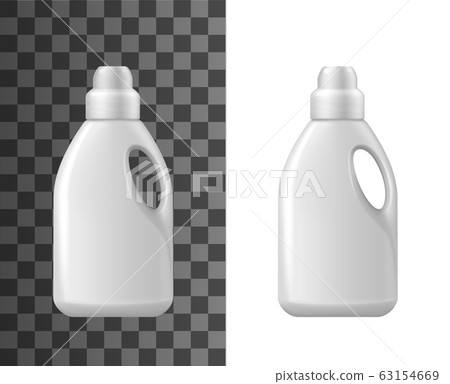 Detergent bottles mockup, isolated vector Detergent bottles mockup, isolated vector 63154669