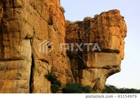 Gigantic Rocky Hills at Badami Gigantic Rocky Hills at Badami 63154979