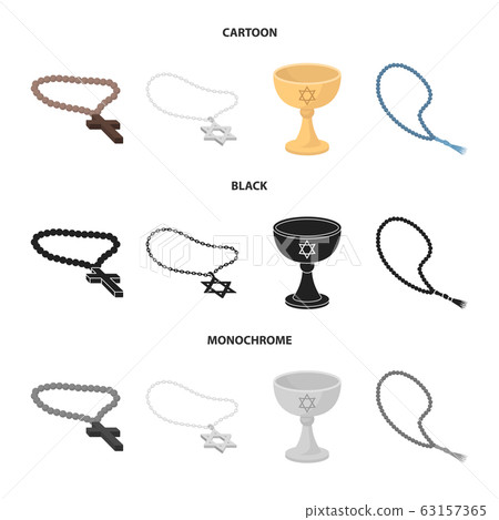 Vector design of muslim and items symbol. Collection of muslim and candle stock vector illustration. Vector design of muslim and items symbol. Collection of muslim and candle stock vector illustration. 63157365