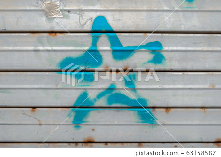 Painted star Painted star 63158587