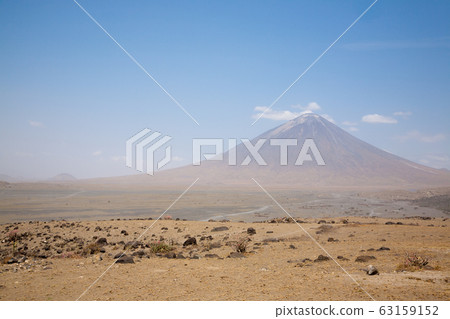 Lake Natron area landscape, Tanzania, Africa. Ol 63159152