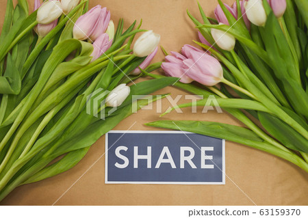 Share Social Media Background 63159370