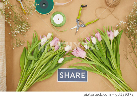 Like and Share Social Media Background 63159372