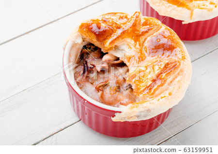 Seafood soup or julienne. Seafood soup or julienne. 63159951