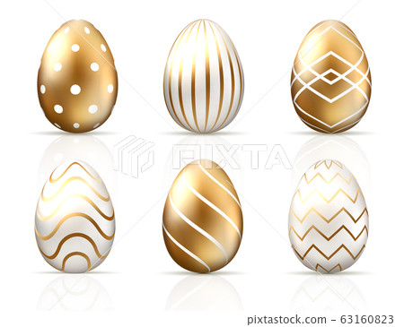 Easter eggs collection 63160823