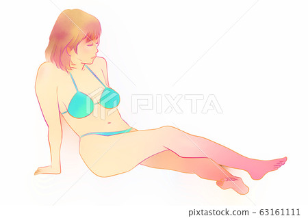 泳裝美女與健康中的女性 泳裝美女與健康中的女性 63161111
