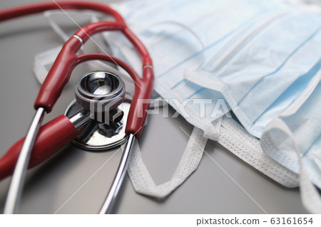 Coronavirus - 2019-nCoV, virus concept. Surgical 63161654