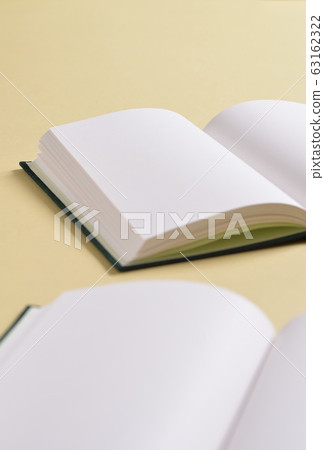 Book with white pages Book with white pages 63162322