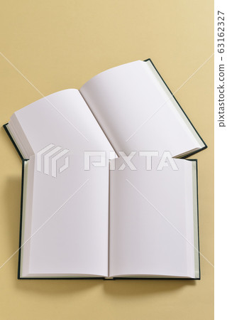 Book with white pages Book with white pages 63162327