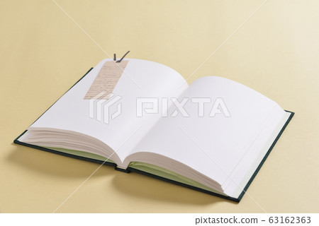 Book with white pages 63162363