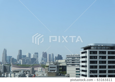 Shibuya cityscape Shibuya cityscape 63163811