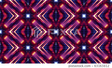 seamless abstract futuristic pattern illustration 3d render 63163812