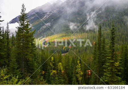 Canadian Rockies: Trans-Canadian Railroad Challenges Kicking Horse Pass Spiral Tunnel (Canada) 63166184