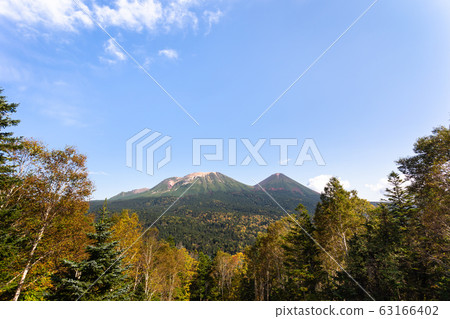 Japan, Eastern Hokkaido National Park, Onneto and Mountains 63166402