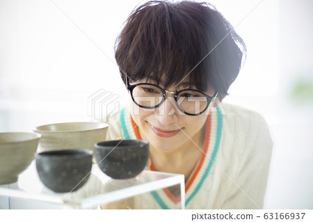 Women, pottery, potters, artists, shops, shops, shopping 63166937