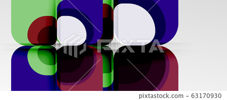 Abstract background - geometric cut paper design flower or square shape composition. Vector Illustration For Wallpaper, Banner, Background, Card, Book Illustration, landing page Abstract background - geometric cut paper design flower or square shape composition. Vector Illustration For Wallpaper, Banner, Background, Card, Book Illustration, landing page 63170930