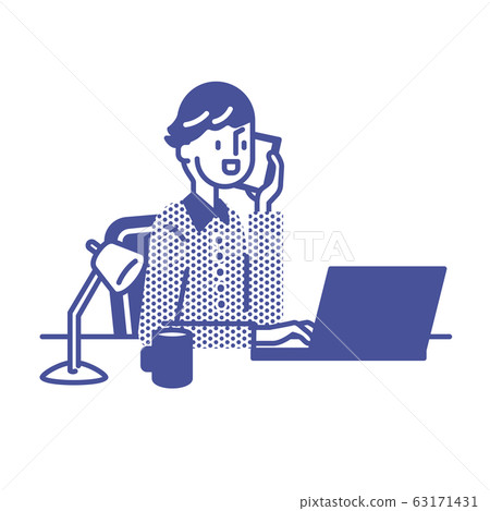 work from home, WFH, notebook 63171431