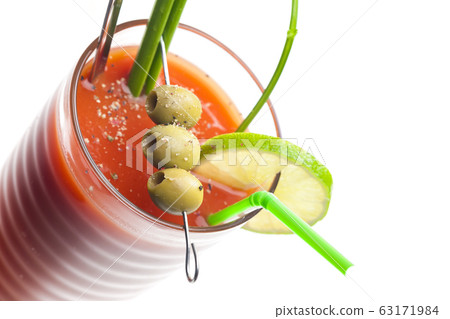 bloody mary cocktail made of tomato juice and bloody mary cocktail made of tomato juice and 63171984