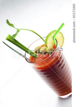 bloody mary cocktail made of tomato juice and bloody mary cocktail made of tomato juice and 63171985