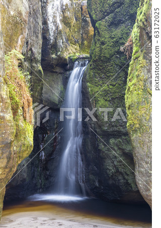 Small waterfall, Teplice Adrspach Rocks, Eastern 63172025
