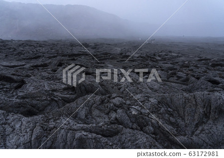 The Erta Ale volcano in the Danakil Depression in Ethiopia. 63172981
