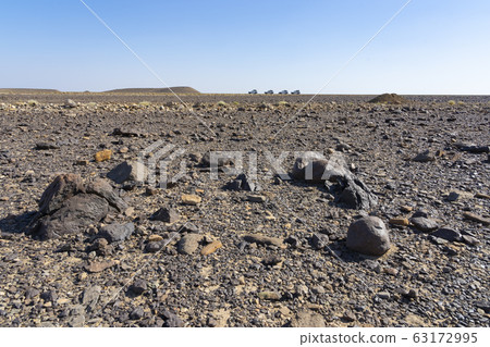 Road to Hamedela in the Danakil Depression in Ethiopia. Road to Hamedela in the Danakil Depression in Ethiopia. 63172995