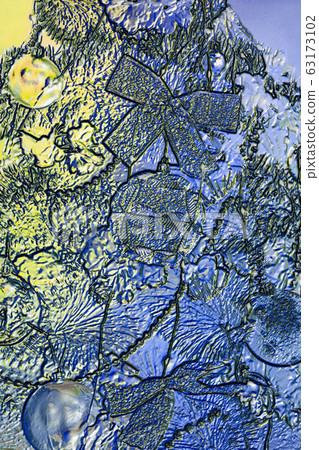 Blue Christmas holiday Abstract background. Relief pattern wallpaper. 63173102