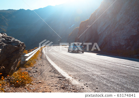 beautiful mountain road 63174841