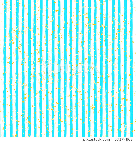 Watercolor Striped Background. Brush Strokes. 63174963
