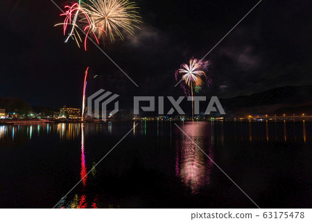 Lake Kawaguchi (January Winter Fireworks) Lake Kawaguchi (January Winter Fireworks) 63175478