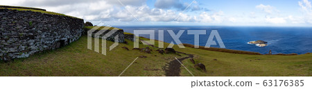 Easter Island, Rapa Nui. Ceremonial Orongo 63176385