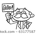 Dr. NO2 giving a lecture with a placard Dr. NO2 giving a lecture with a placard 63177587