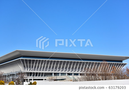 東京水上運動中心即將完工 東京水上運動中心即將完工 63179203