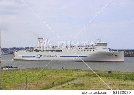 Shin Nihonkai Ferry Niigata Port Stock Photo