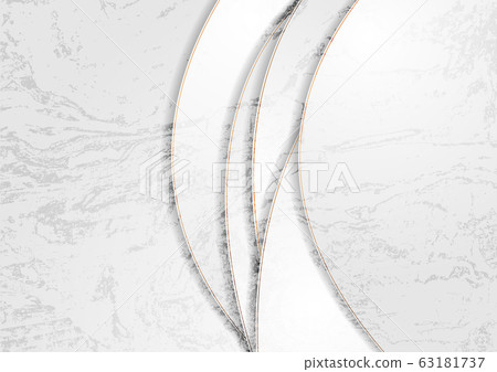 Grey grunge abstract corporate wavy background - Stock Illustration ...