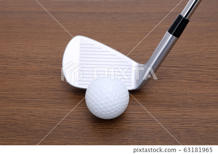 Golf ball and club Golf ball and club 63181965