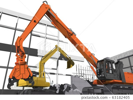 Demolition work 63182405