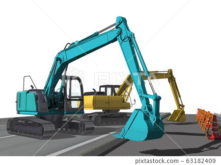 道路建設 63182409